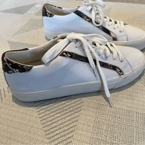 MADEWELL Sidewalk Low Top Leather Sneakers